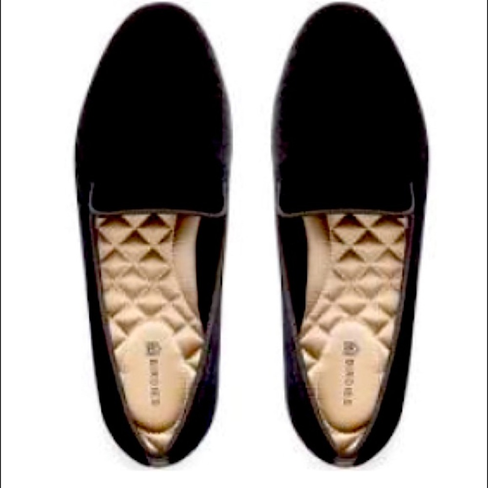 Birdies Starling black velvet size 7.5